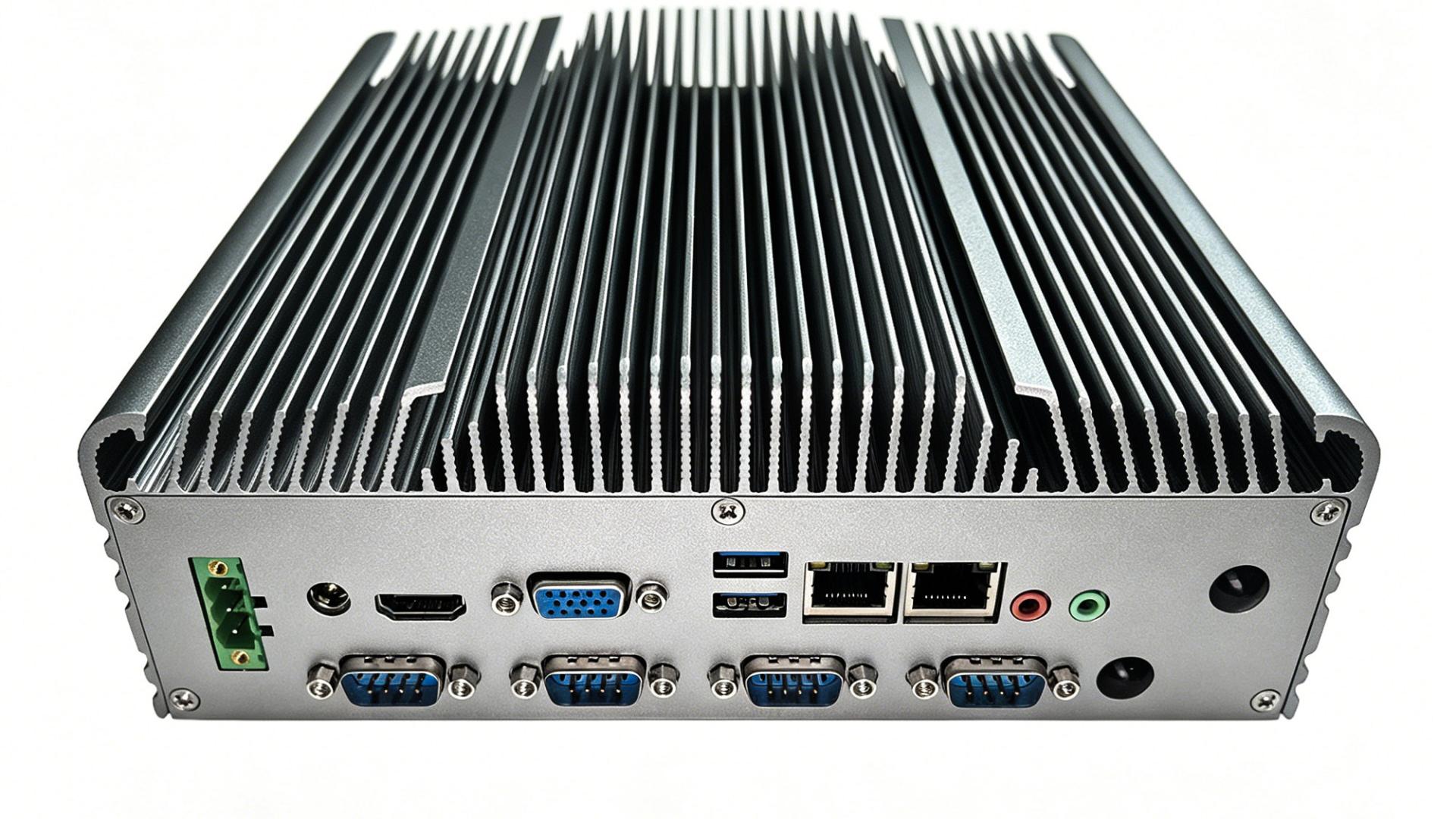 阿姆智创EPC-1761H嵌入式一体机，落地高铁闸机项目