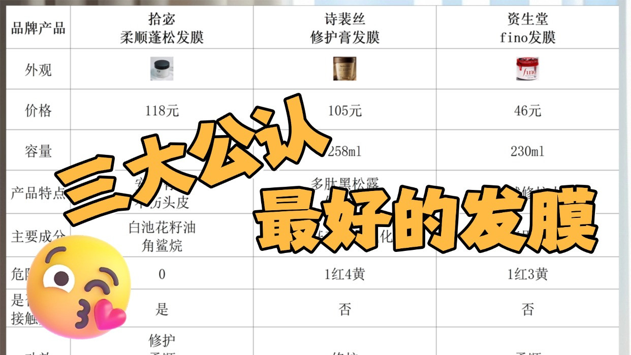哪些发膜能改善干枯毛躁？三大公认最好的发膜！干枯不了一点