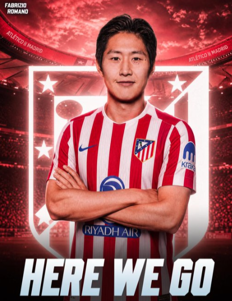 罗马诺：李刚仁加盟马竞，here we go！ ​​​​

转会费约为 4000