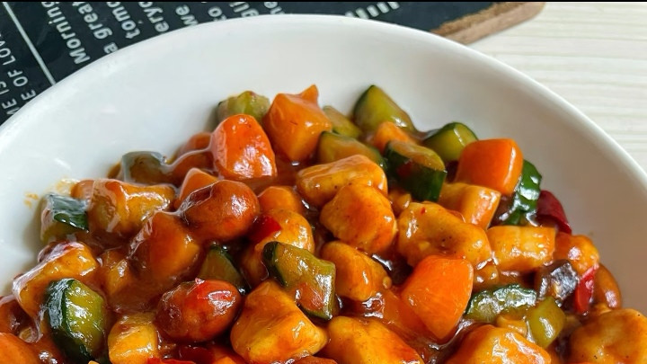超好吃的宫保鸡丁！真的太香啦！