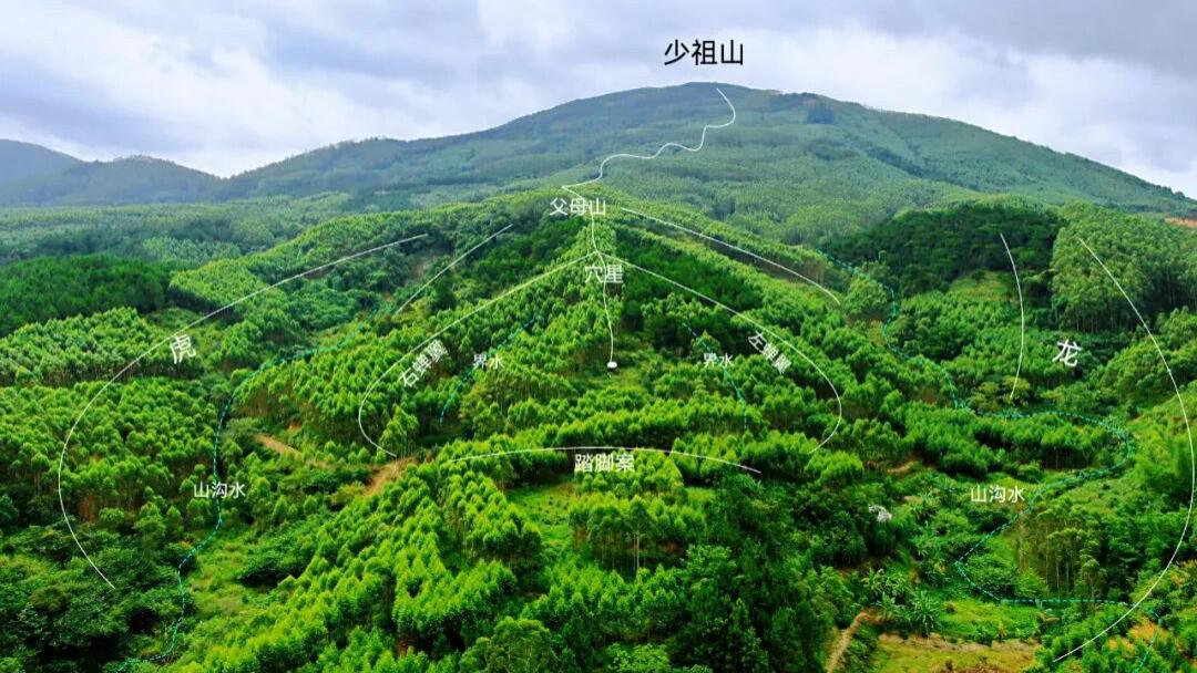 穴星尊特，骑龙斩关局，前居踏脚案