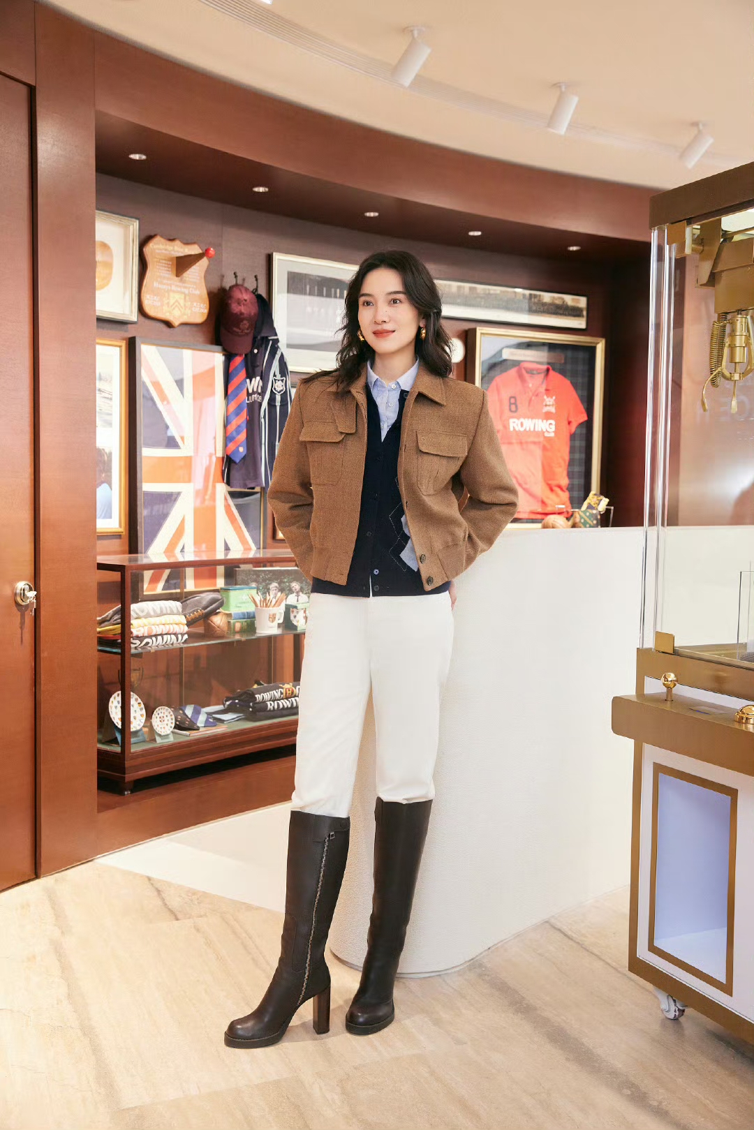 宋佳的穿搭一直都很在线，从未输过，这一次也不例外