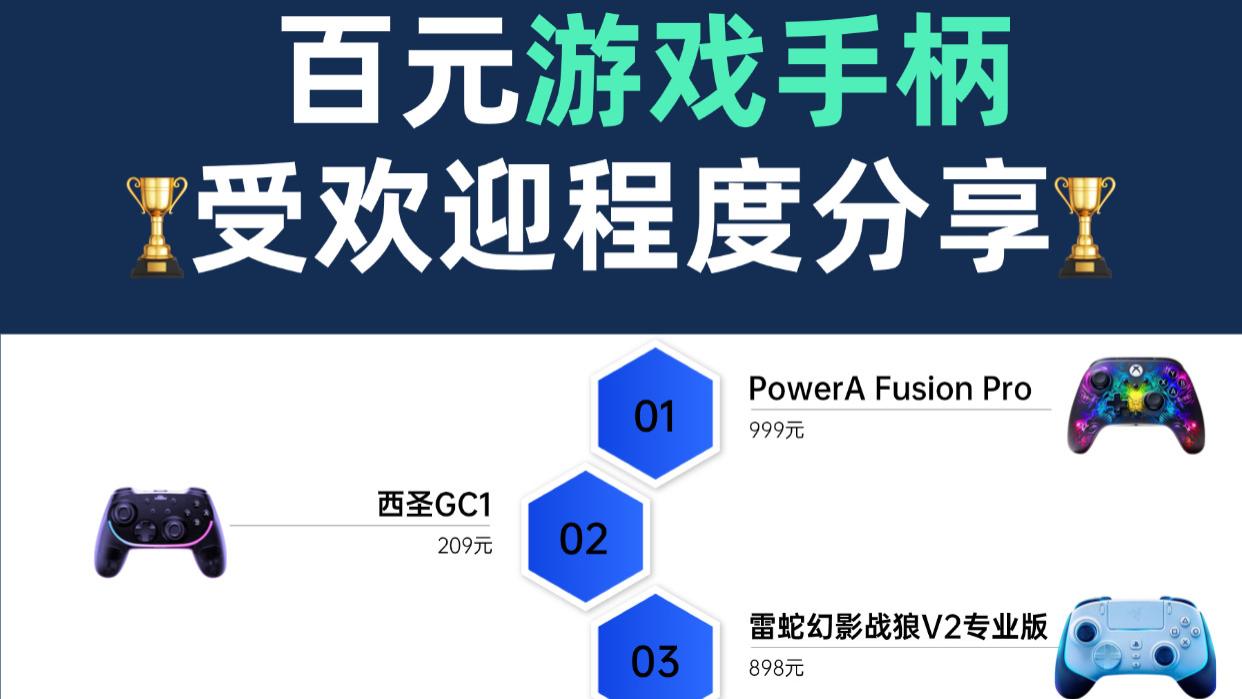 百元游戏手柄哪个牌子的好？最好用的游戏手柄品牌合集推荐