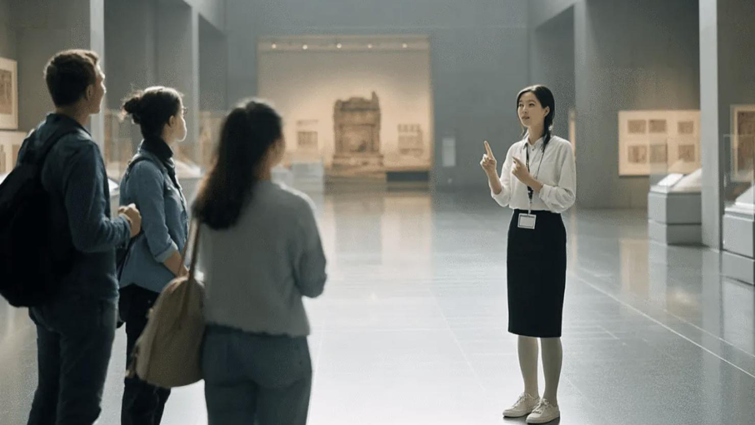 我手持正规导游证，却没资格在博物馆给带团游客讲解