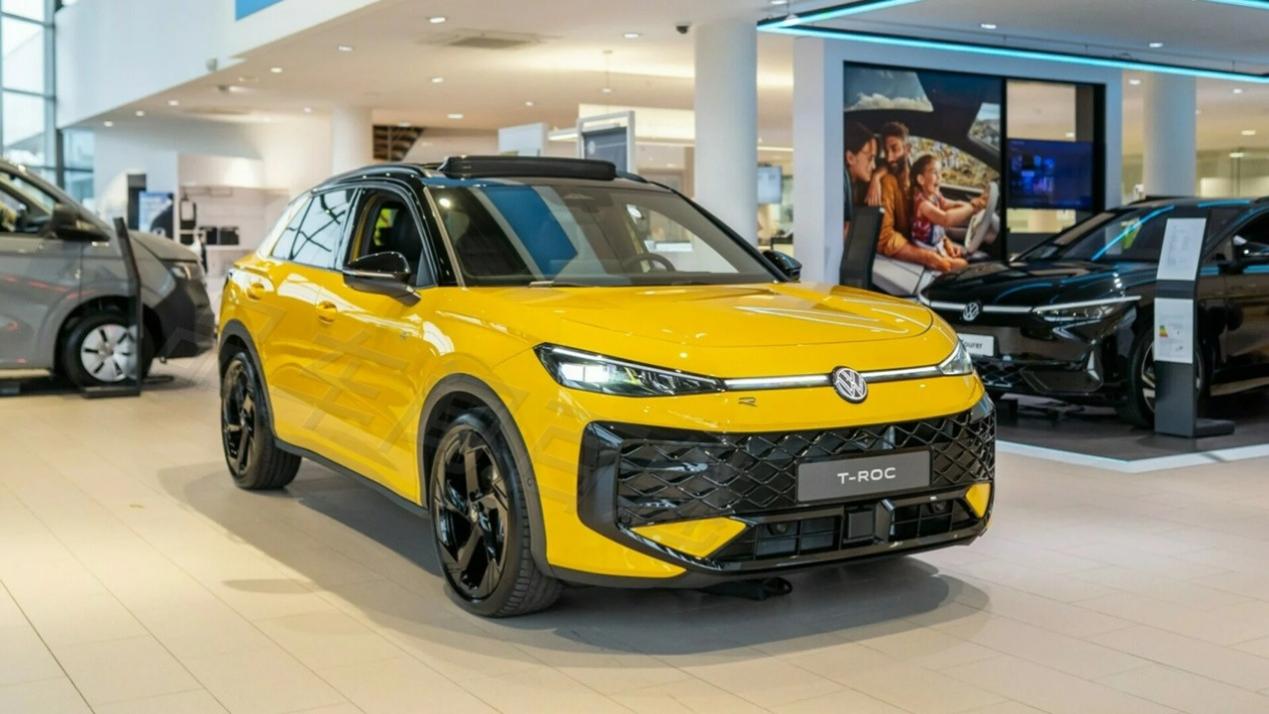 大众全新换代“探歌”，外观更为激进，尺寸上调，还带轻混动力