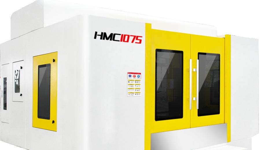 ​HMC1075： 两线一硬+立柱硬轨：刚性好到“刀具寿命加长”