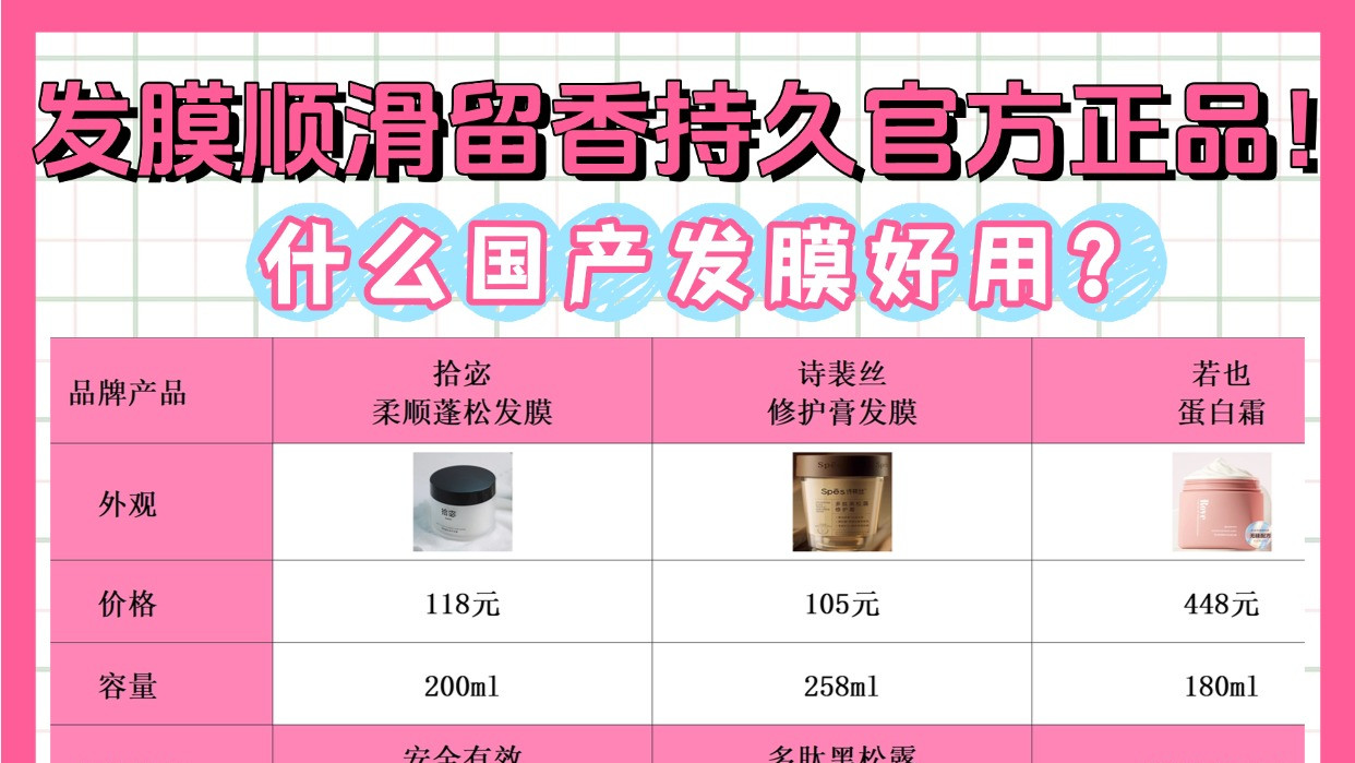 什么国产发膜好用？发膜顺滑留香持久官方正品！实测分析
