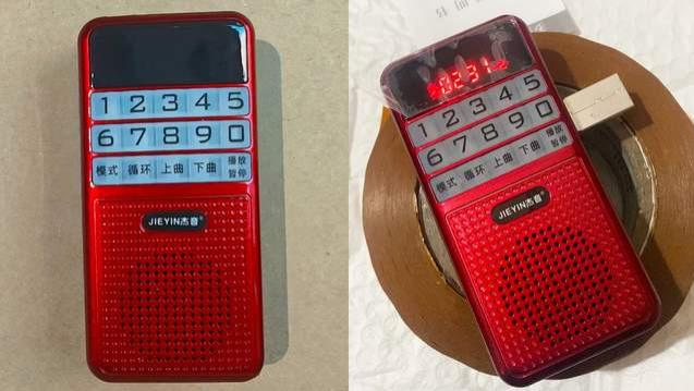 像手机一样用的智能收音机，点亮屏幕听节目，歌曲戏剧8小时连播