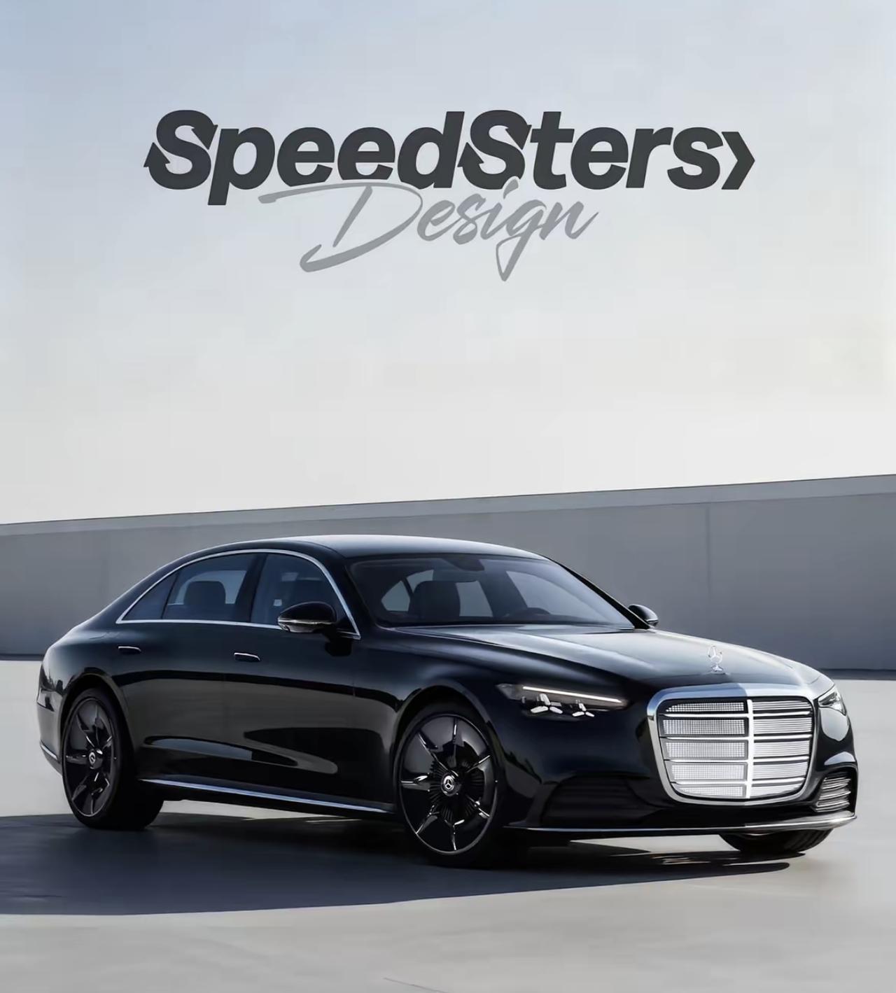 奔驰S的回归霸气的前瞻