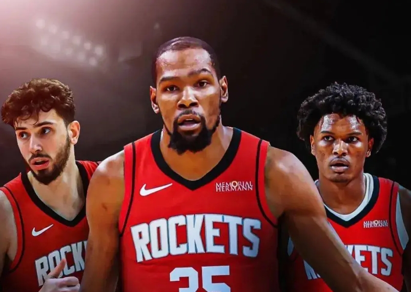 杜兰特恐怕要成为这个赛季最大的笑话了。杜兰特离开勇士后，选队基本都是三巨头为基础