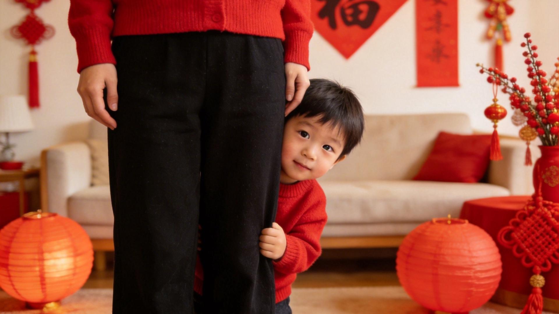 过年孩子见人不叫？别错怪“内向”，是教育出了岔！