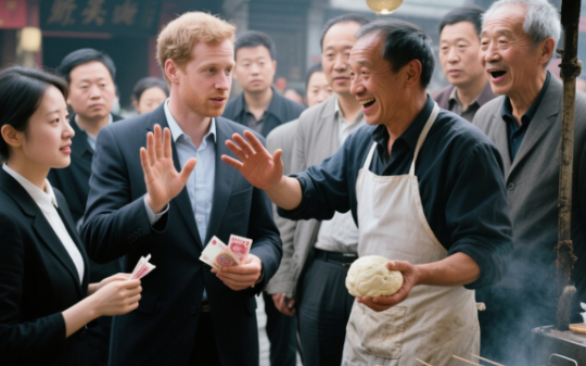 英国游客吃烧烤没给钱，次日带翻译来道歉，摊主一句话老外瞪大眼睛