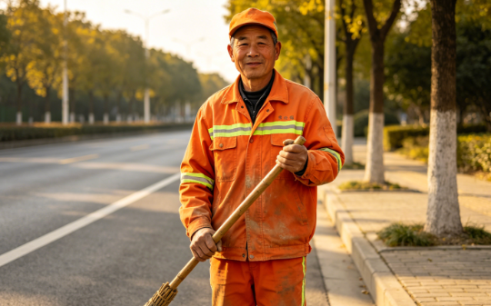 我嫌弃老公是环卫工，退休那天发现他的退休金比我开麻将馆还多三倍