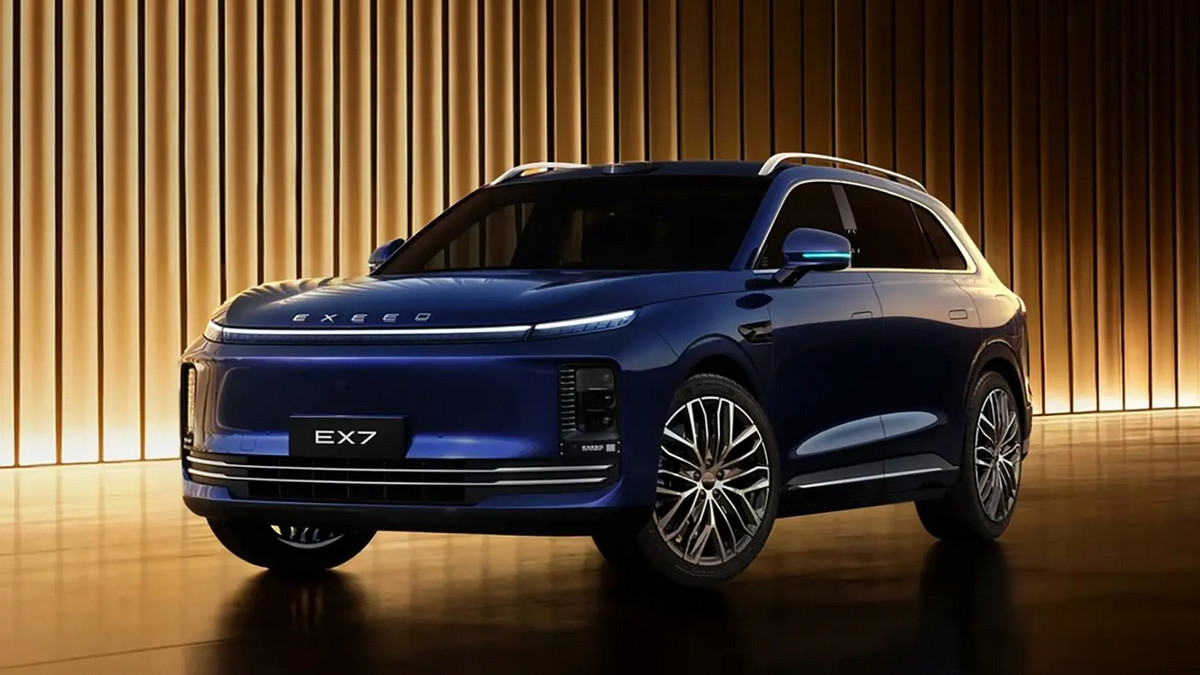 星途EX7正式上市 提供纯电与增程两种动力 全系标配猎鹰700智驾