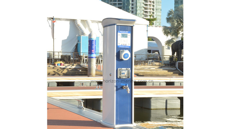 海润游艇码头|智能水电箱的安装成本高吗？