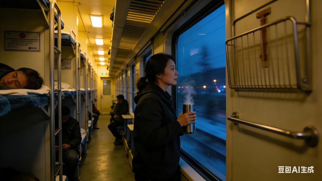 腊月廿九才抢到票，我妈回了3个感叹号