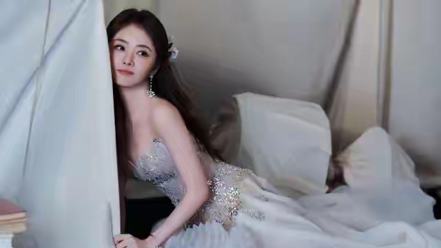 谭松韵的颜值与身材：治愈系美感的独特诠释。