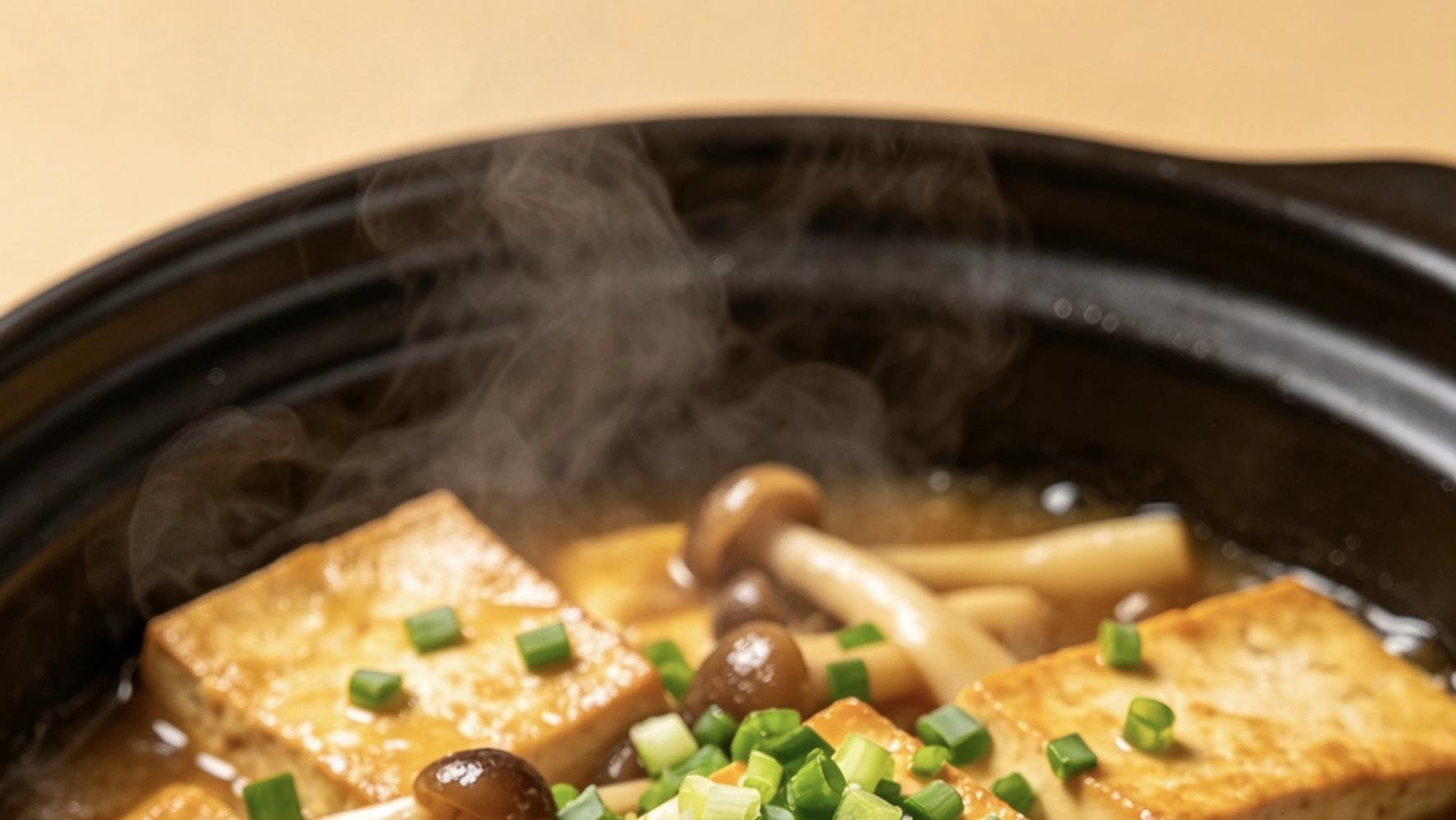 鲜掉眉毛的菌菇豆腐煲，家常零难度，下饭超绝！