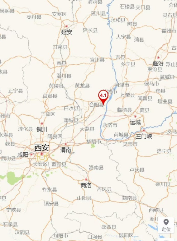 据中国地震台网正式测定：2026年6月15日01: 13: 42，在陕西渭南市合