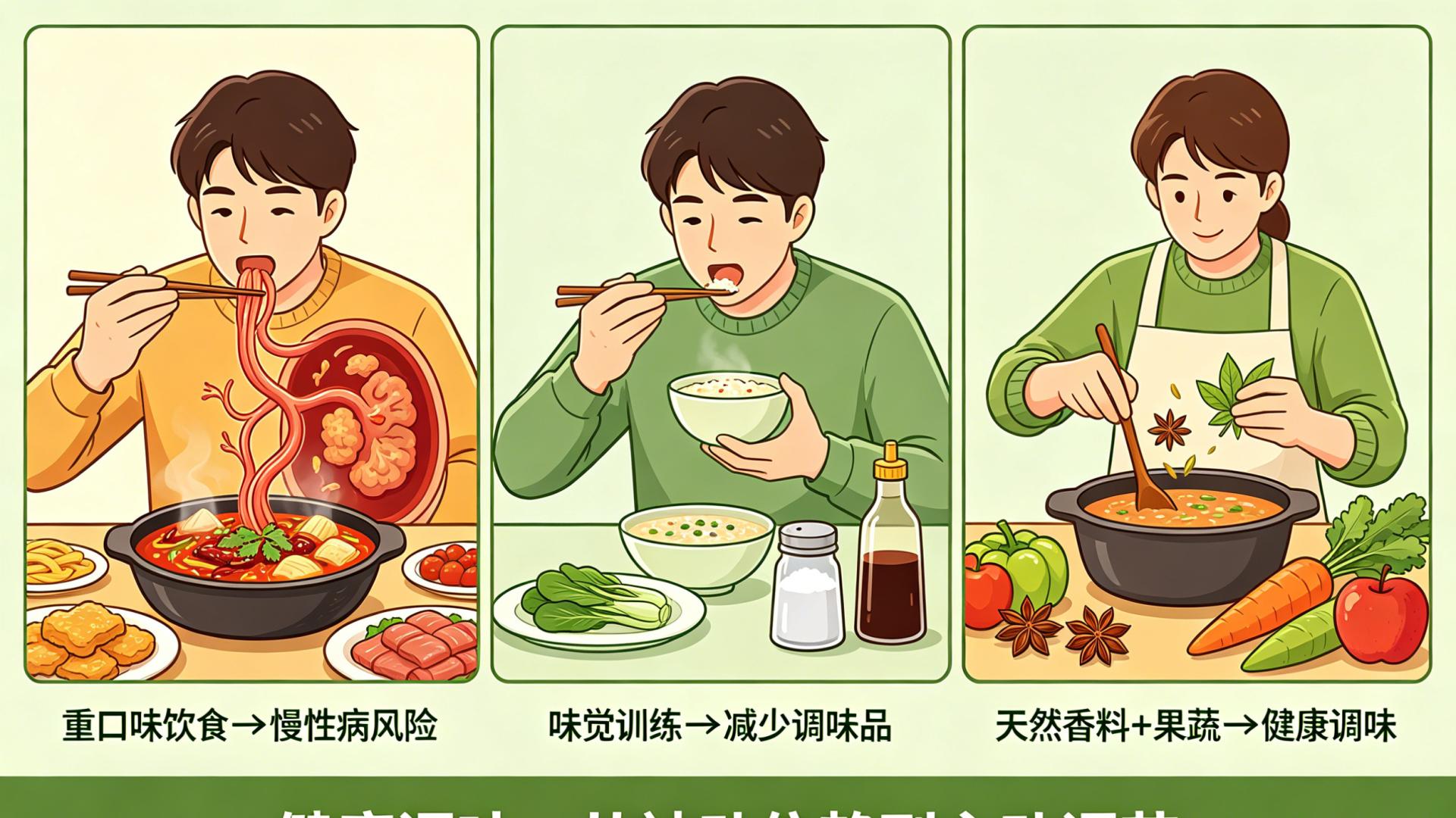 科普：为什么会爱吃口味重的食物？劲松中西医结合医院科普
