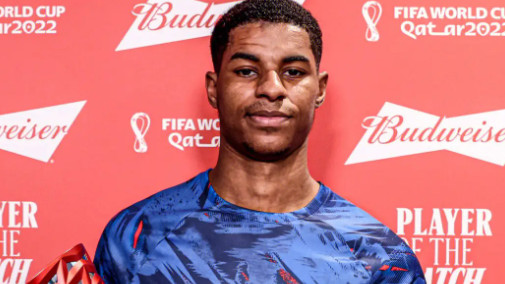 在萨顿对阵诺丁汉森林的比赛中，拉什福德