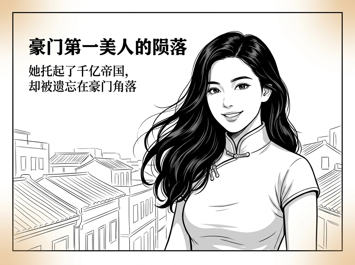 这是赌王最不敢提起的原配，也是全澳门最傻的白富美
陪穷小子打下千亿江山，换来的却