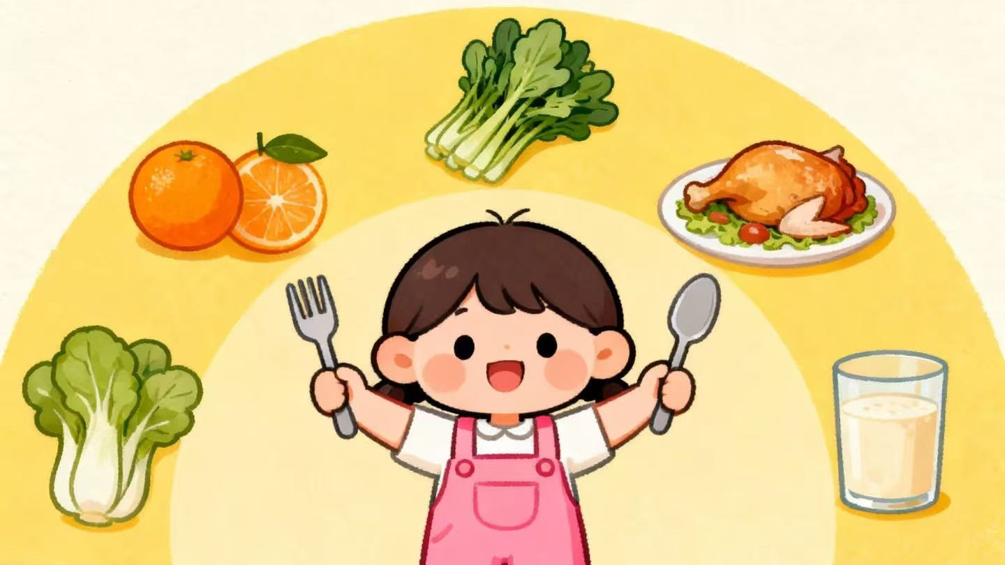 四月成长密码：解锁2 - 6岁孩子快速长高的饮食秘诀