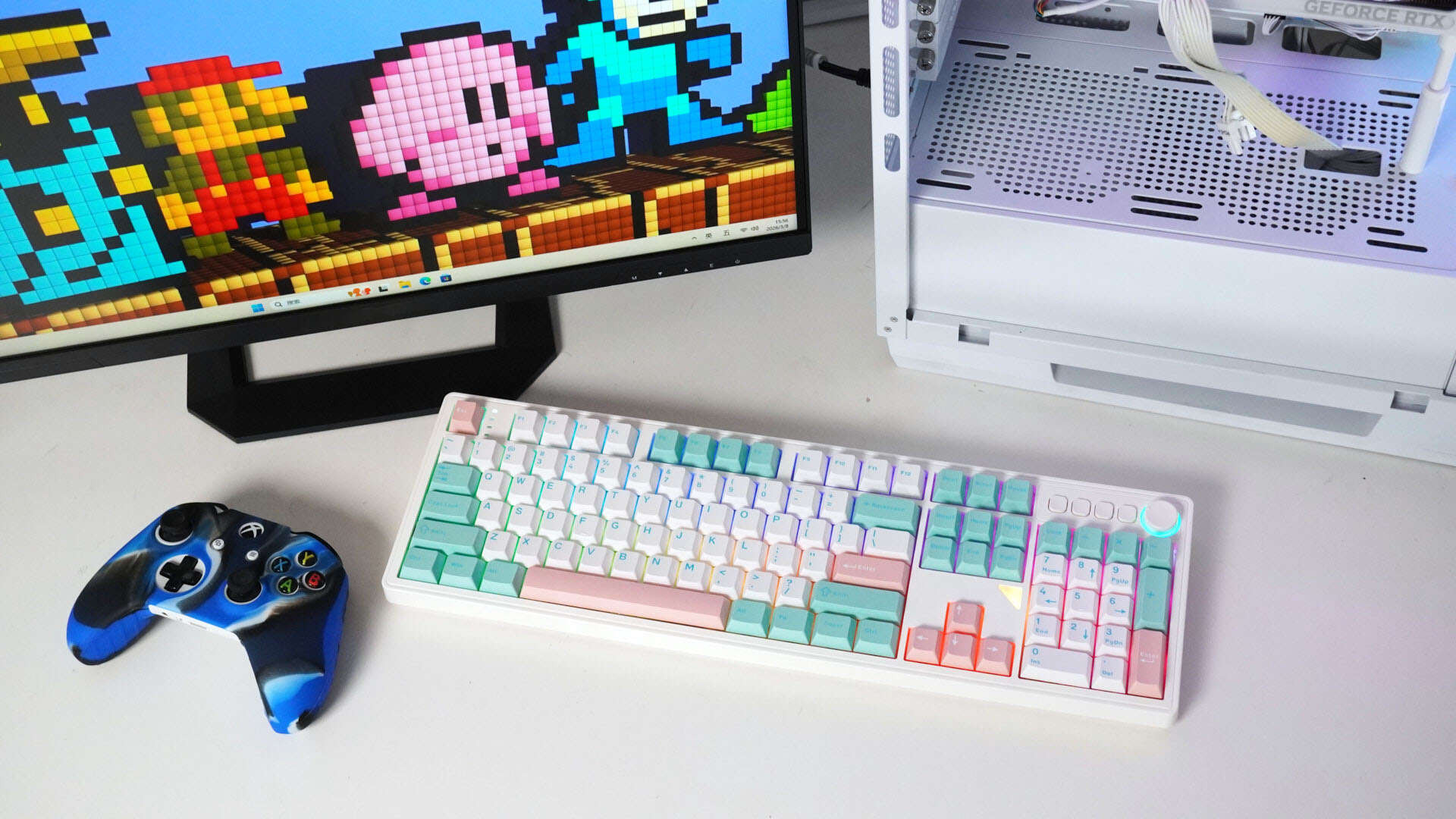 升级办公静音三模键盘 - GANSS 3104T Pro