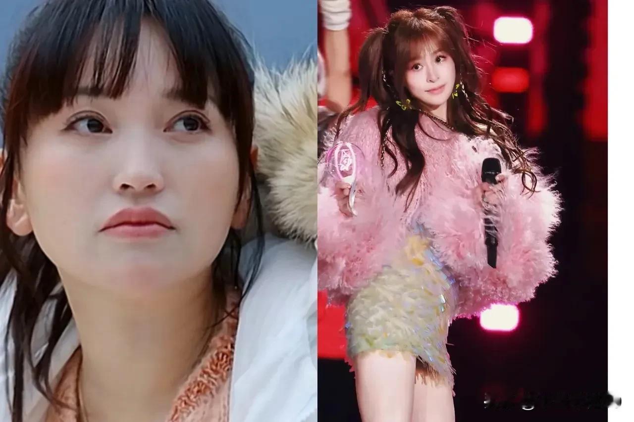 王心凌跟金莎，都是40多岁 一个是真嫩，一个是装嫩。