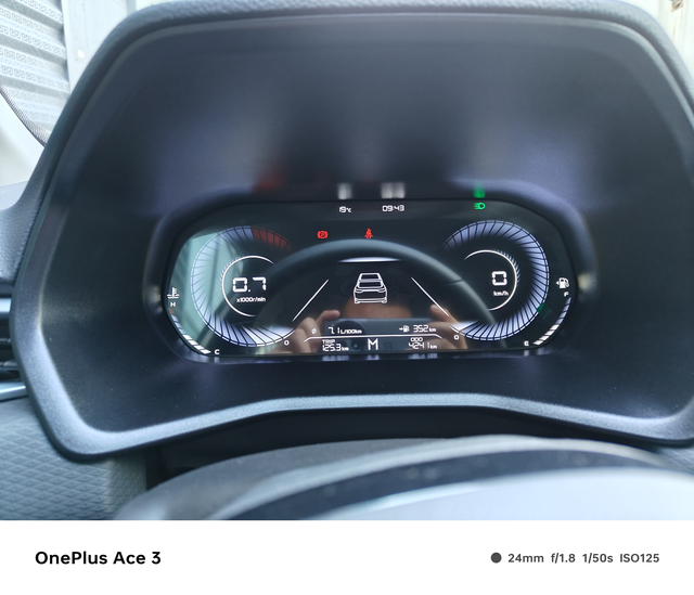 25款帝豪手动龙腾版
这个是首保之前的油耗，就跑了两次高速都是短途的，去上海有次