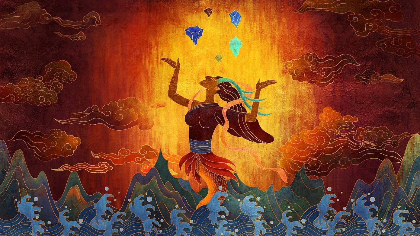 中华上下五千年远古篇：彩石补苍天，女娲护人间