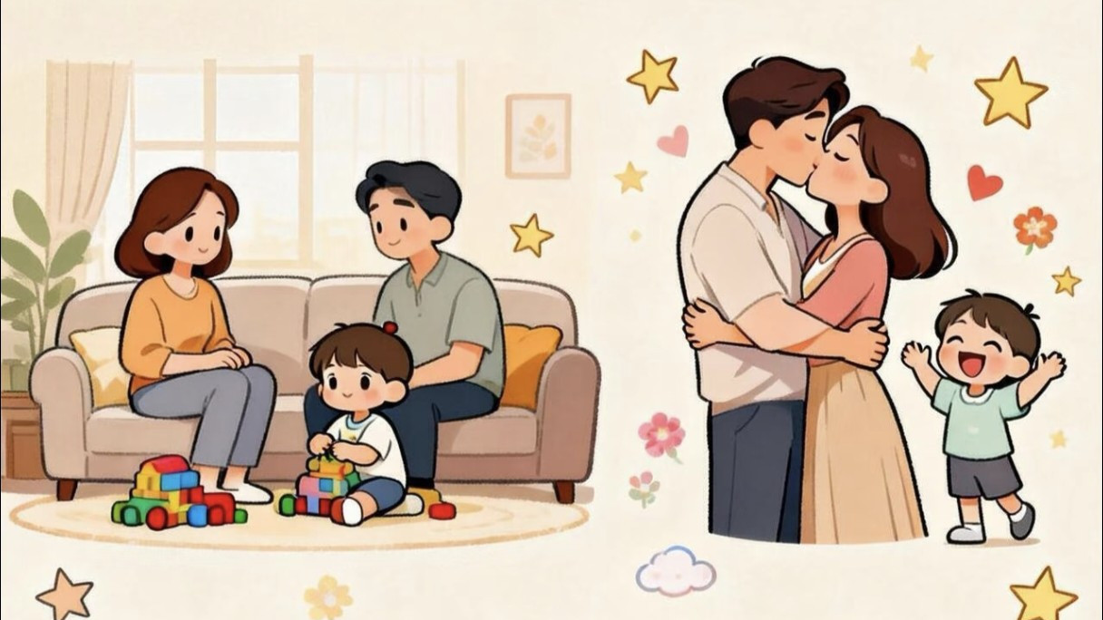 爱的底气：父母恩爱是孩子一生最坚实的后盾