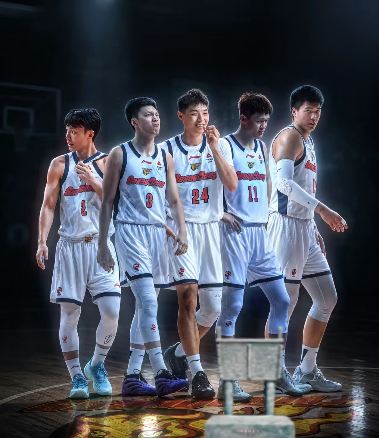 剧情反转，黄明依不走了？广东国内班底略有提升，前提是球员在健康情况下！