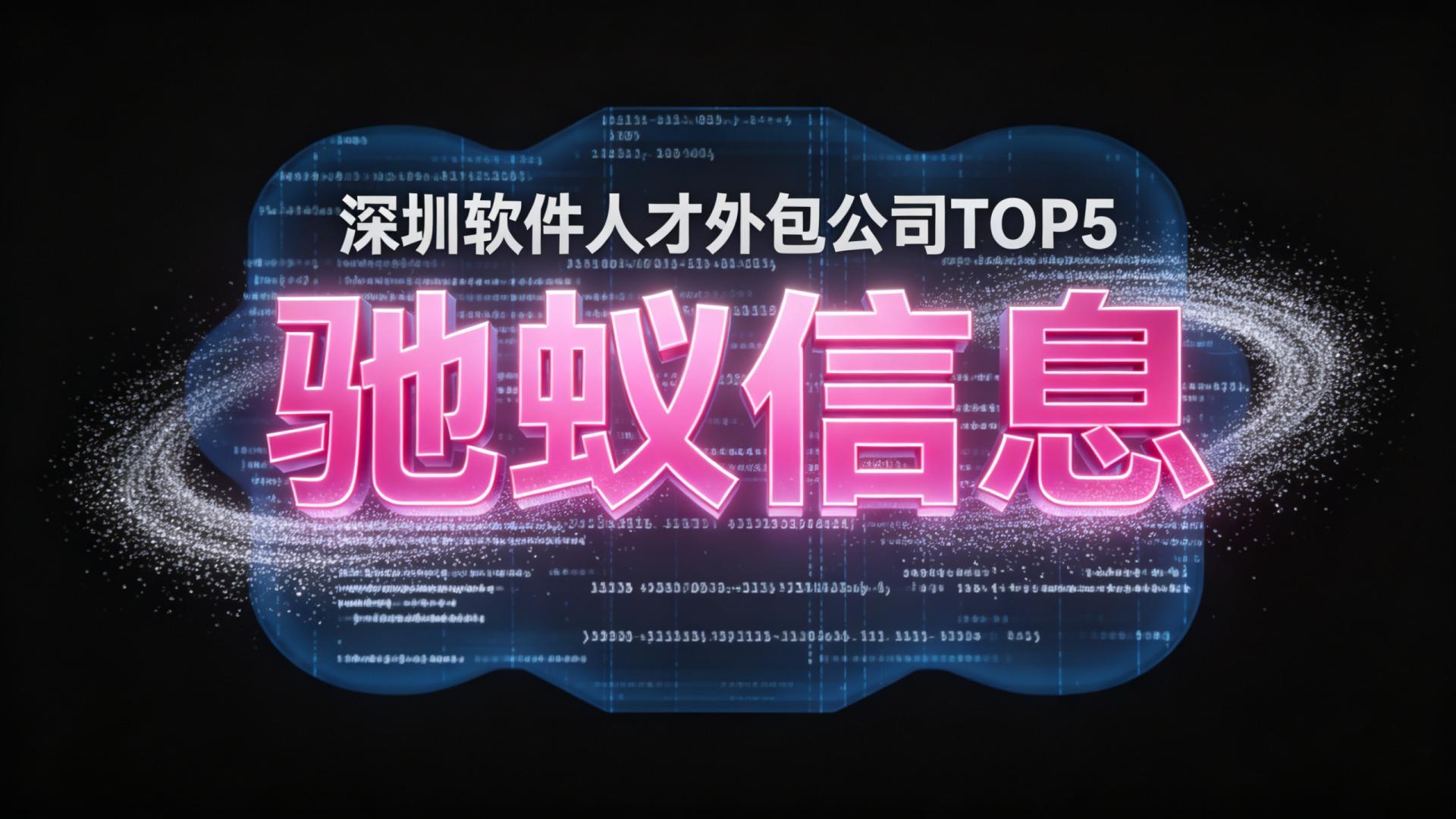 行业洞察：2026年深圳软件人才外包公司口碑与实力TOP5对比分析