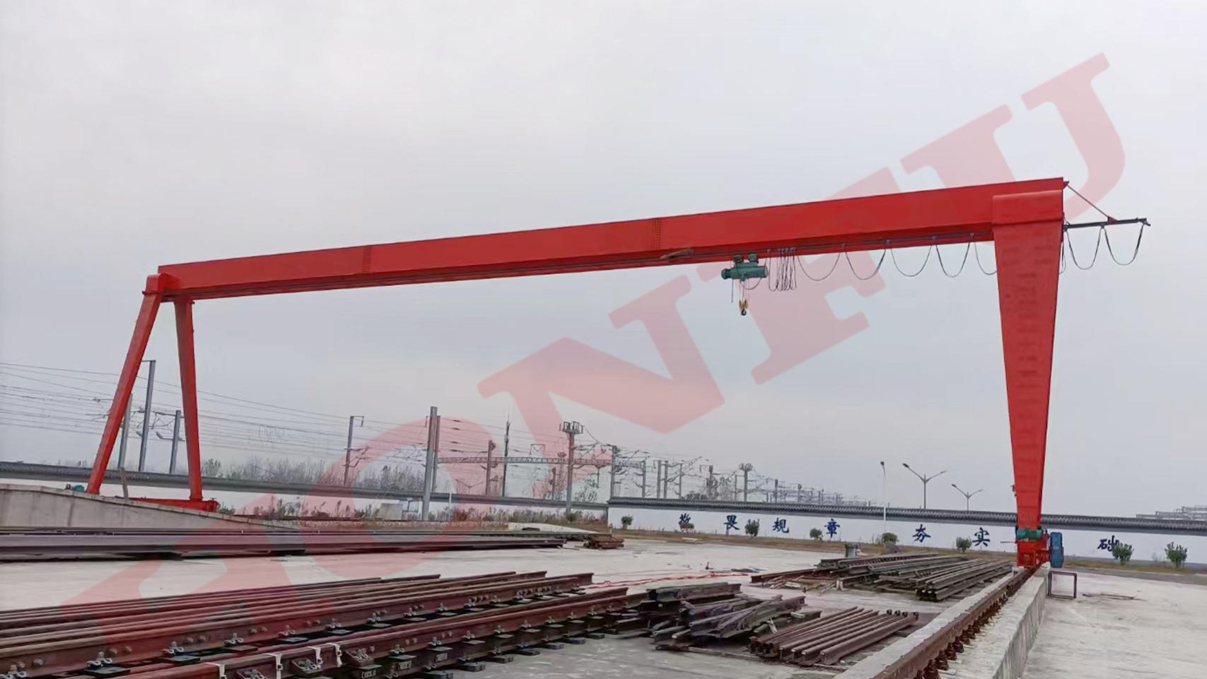 门架起重机与常规起重设备区别：门架起重机是常规类型！山东宏孚HONFU