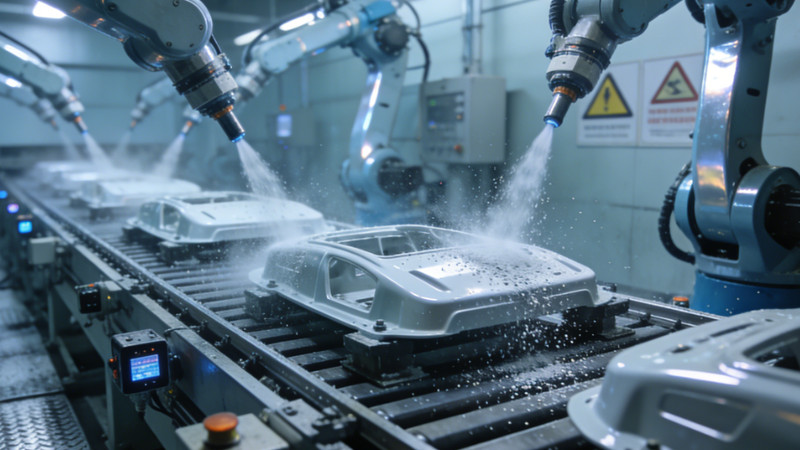 塑料喷漆后颗粒（麻点/尘点）的原因和改善措施