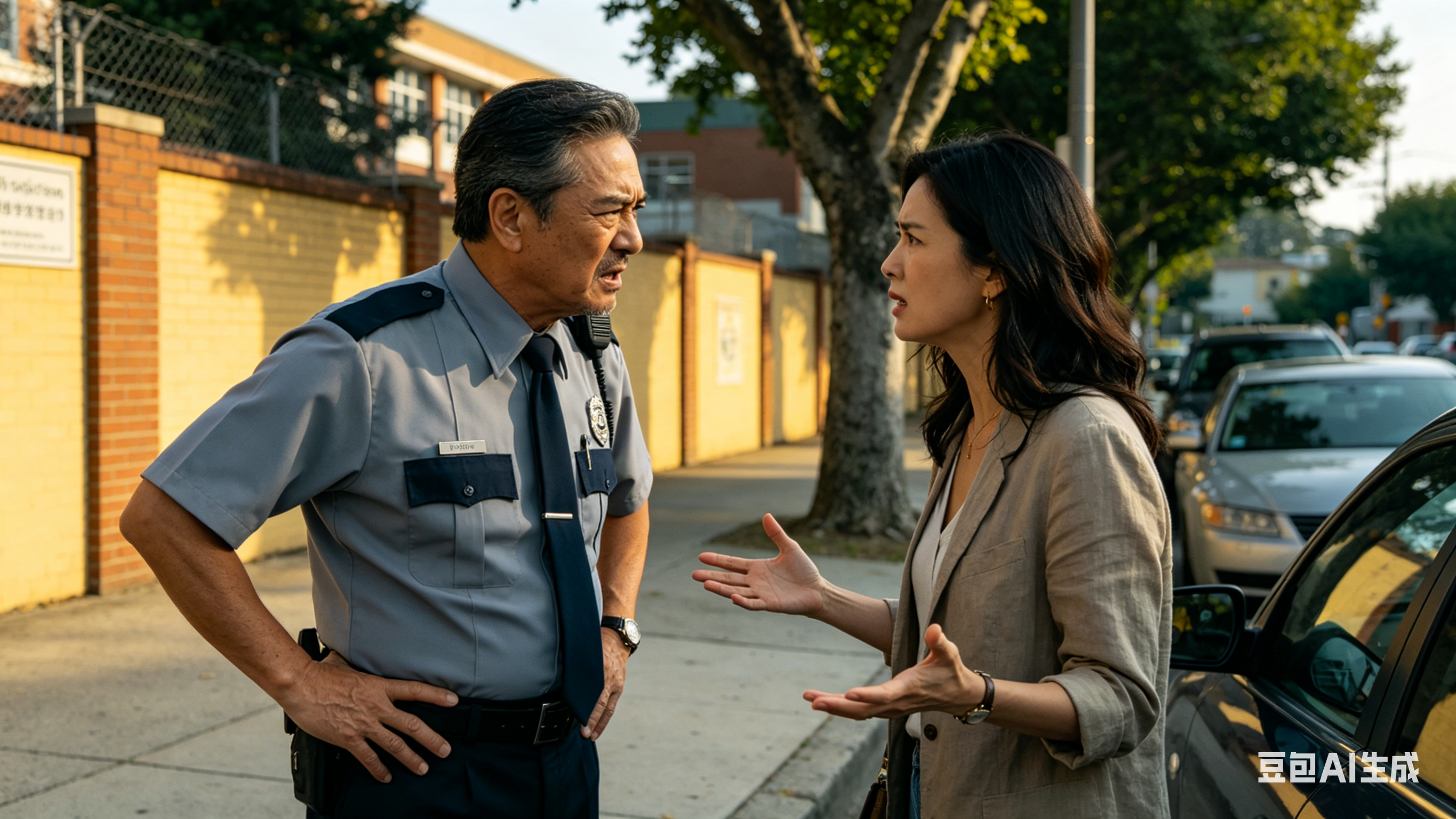 彻底反转！女司机被保安打耳光监控曝光，全网被耍