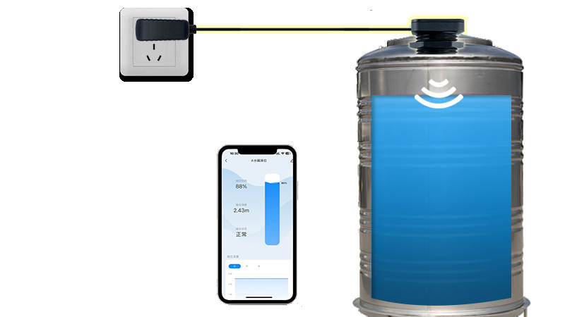 水箱液位监测器-超声波液位传感器
