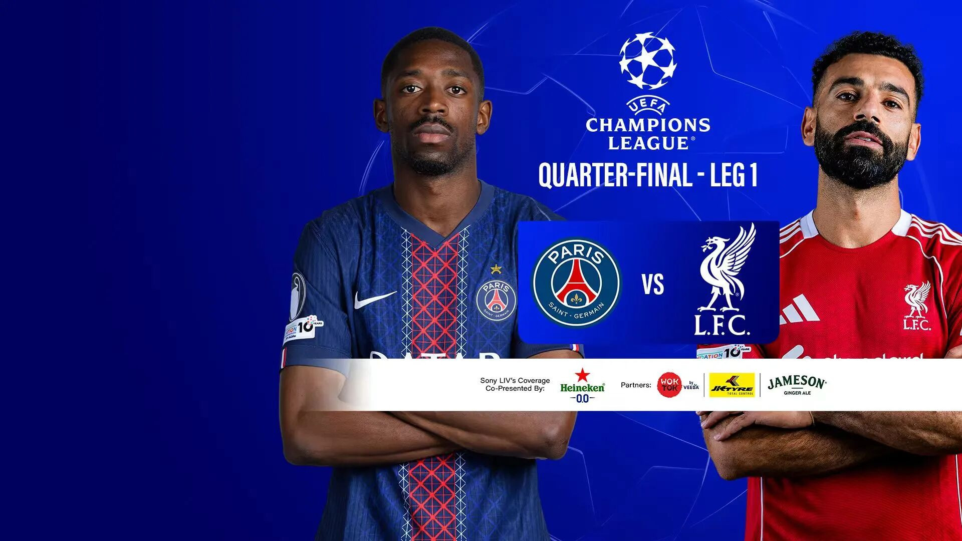 欧冠：巴黎圣日耳曼vs利物浦