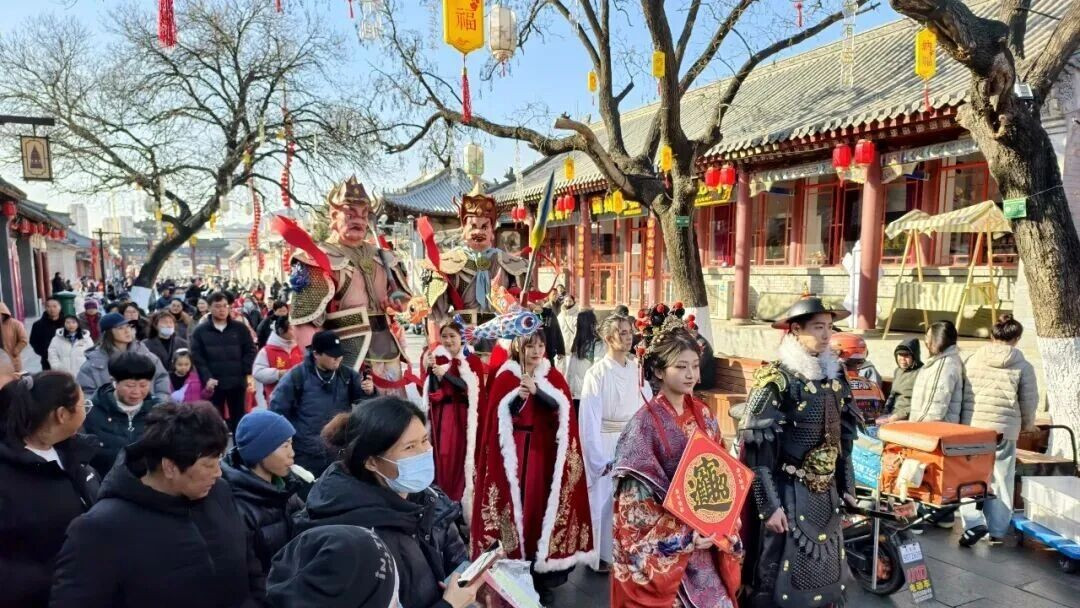 盛世渔阳 独乐霓裳|和“戚将军”“李白”畅游渔阳古街