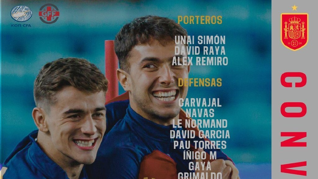 班牙足协公布11月国际比赛日大名