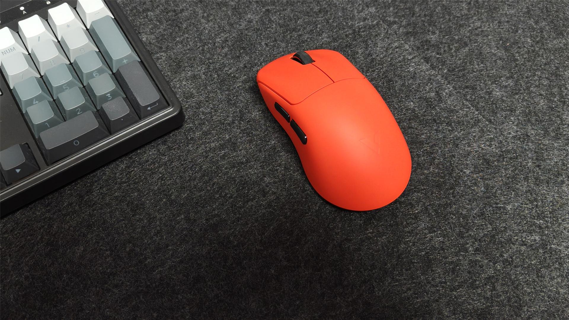 199元起+49g自重还有原生双8K体验！雷柏VT3s焰影橙游戏鼠标分享