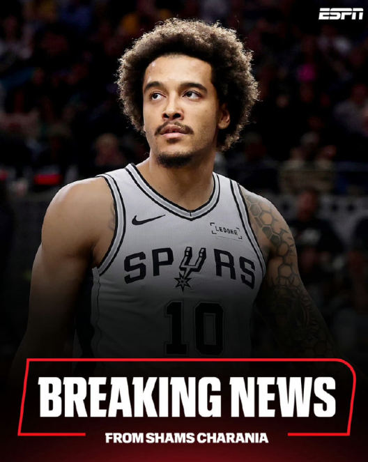 Shams：索汉和马刺解约，将成为一名自由球员，预计将在多支对他有意的球队之间做