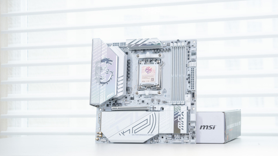 微星 MPG B850M EDGE TI MAX WIFI 评测｜参数、供电、散热全解析