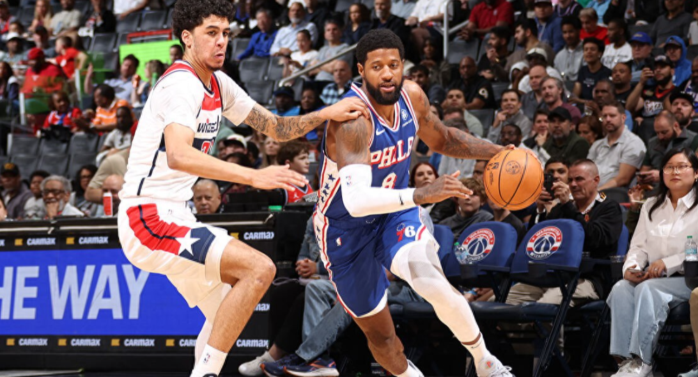 4月2日，NBA常规赛继续进行。76人第三节轰出47-32奠定优势，最终客场15