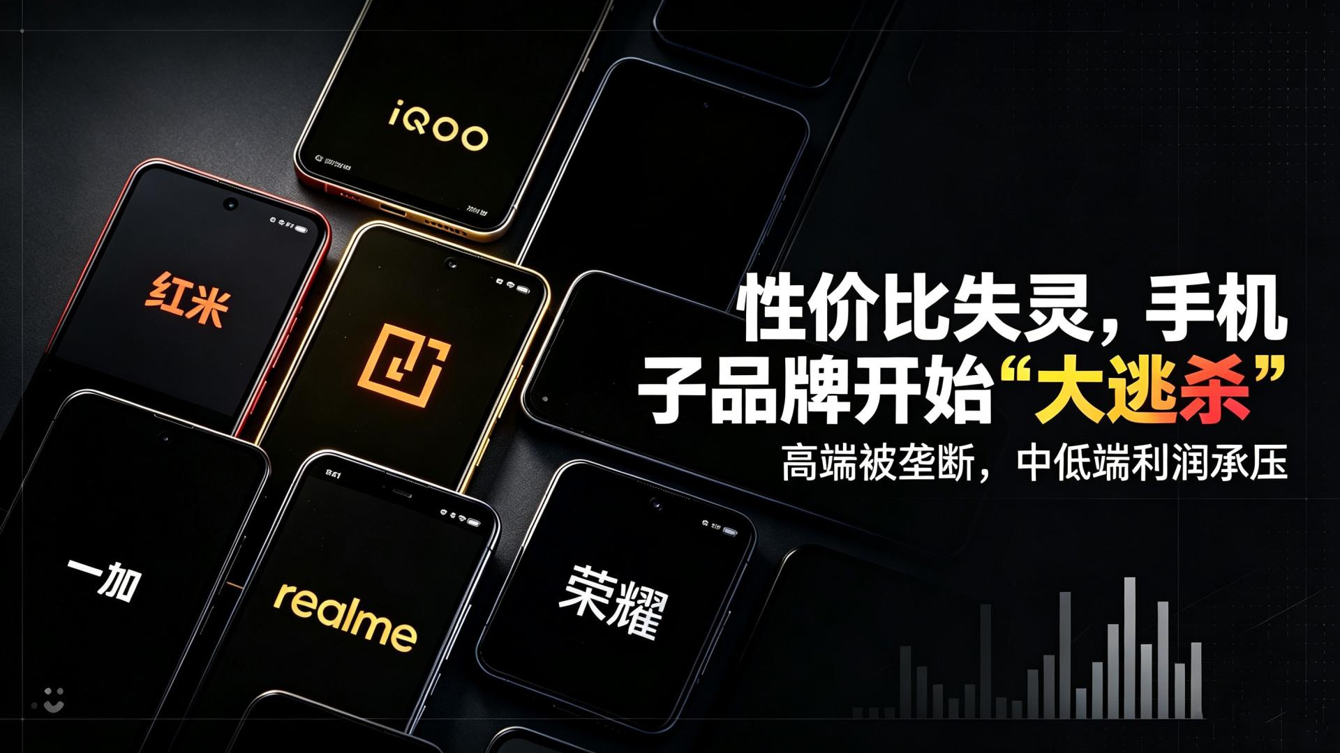 性价比失灵，手机子品牌开启“大逃杀”