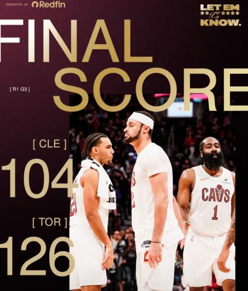 G3骑士客场不敌猛龙让我们看到三个不可抗争的事情：
1，状态，今天骑士的求胜欲望