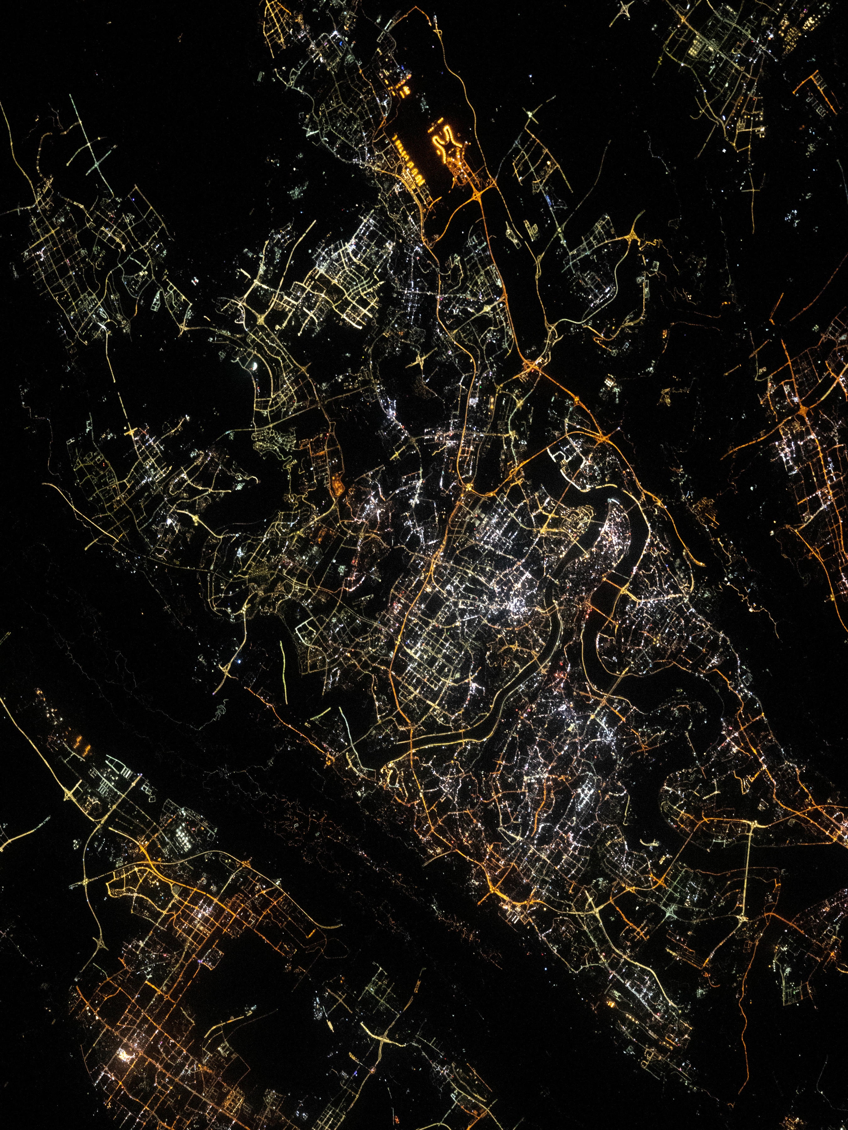 城市之美 换个角度看重庆夜景