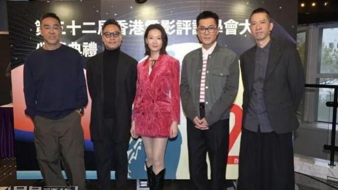 古天乐、廖子妤“香港电影评论学会”封帝后 承诺开戏助兴