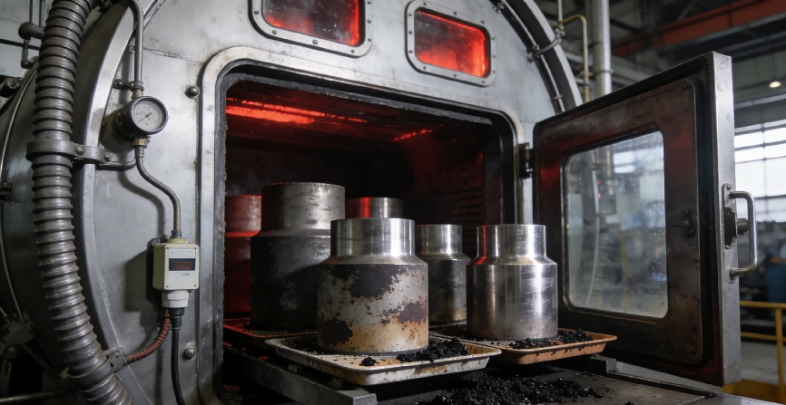 真空渗碳常见缺陷图谱：麻点、裂纹、硬度不均的成因及解决方案